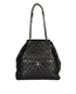 Chanel Drawstring Bucket Bag, front view